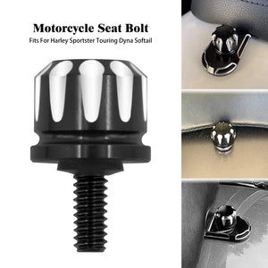 Vis de selle aluminium pour Harley Touring et Softail - vue 7