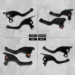 Leviers de Frein/Embrayage Courts 3 Doigts - Harley-Davidson Softail 2018-2024 – photo 4/8