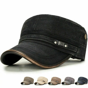Casquette homme en coton beige - vue 1