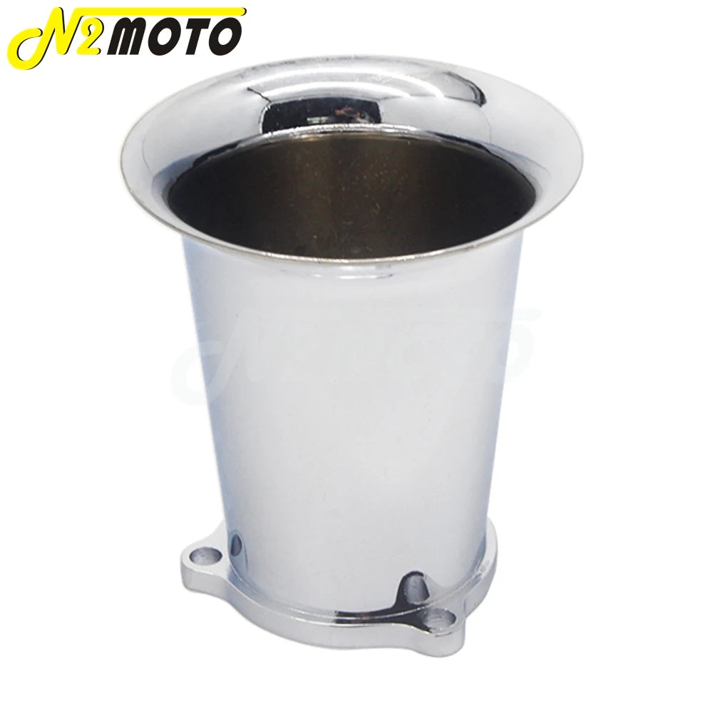 Cornet d'admission en aluminium pour carburateur de moto - vue 3
