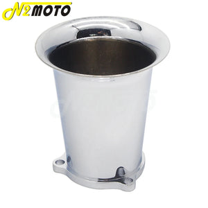 Cornet d'admission en aluminium pour carburateur de moto - vue 3