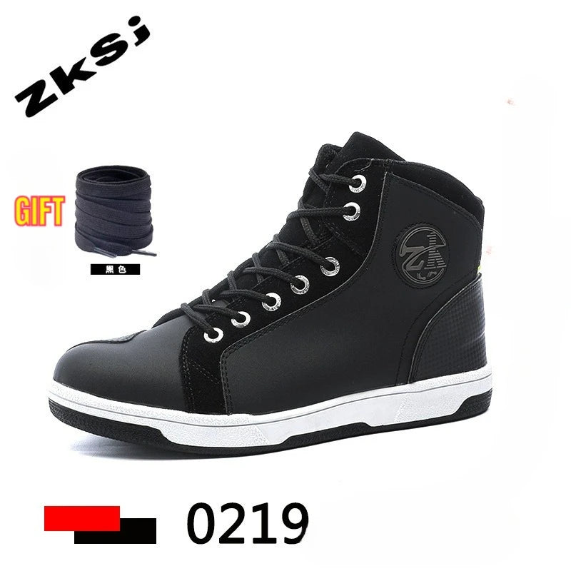 Chaussures moto avec renforts de protection - vue 17