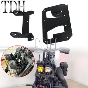 Support de feux additionnels pour Harley Fat Bob - vue 5