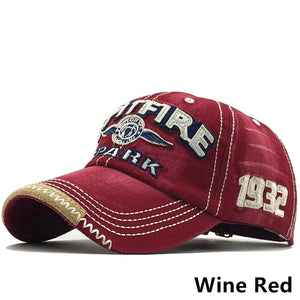 Casquette snapback brodée en coton - vue - vue 7