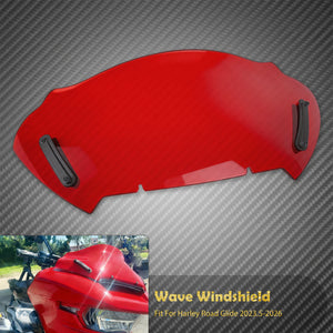 Déflecteur de Vent Vague 10" pour Pare-Brise - Harley-Davidson Touring Road Glide 2023-2026 – photo 10/11