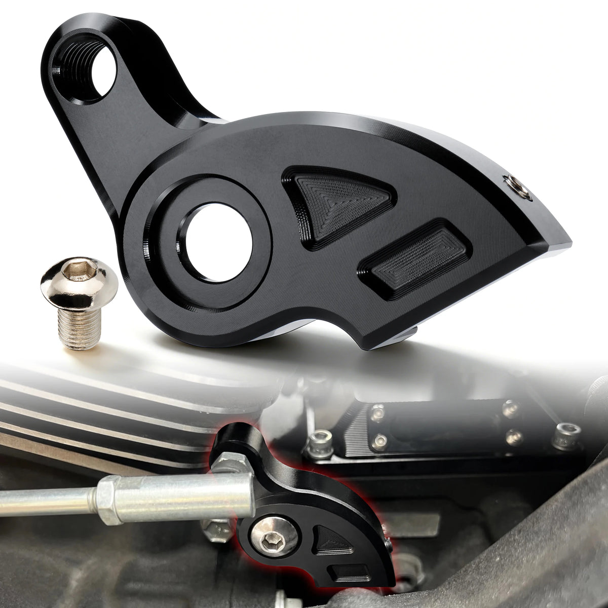 Support d'assistance au point mort pour moteur M8 - Harley-Davidson Touring 2017 et plus, Softail 2018 et plus – photo 1/7