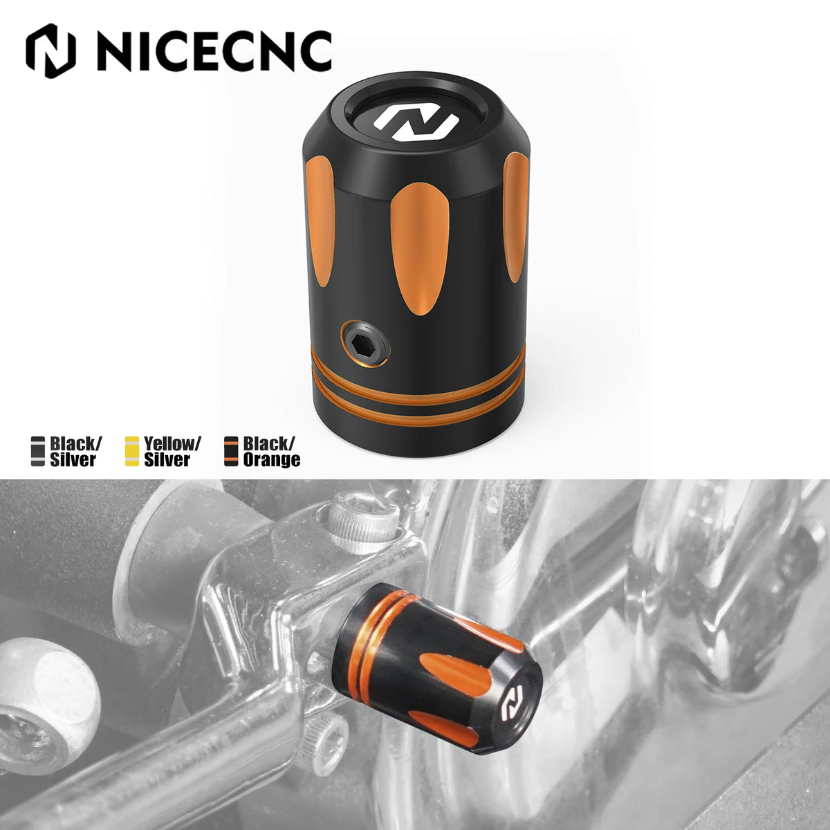 Cache d'Axe de Sélecteur Talon/Pointe (Heel Lever Cover) Aluminium - Harley-Davidson Street Glide, Road King, Electra Glide 2017-2023 – photo 1/9