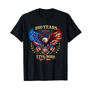 T-shirt Homme Aigle Drapeau USA 250 Ans - vue 6