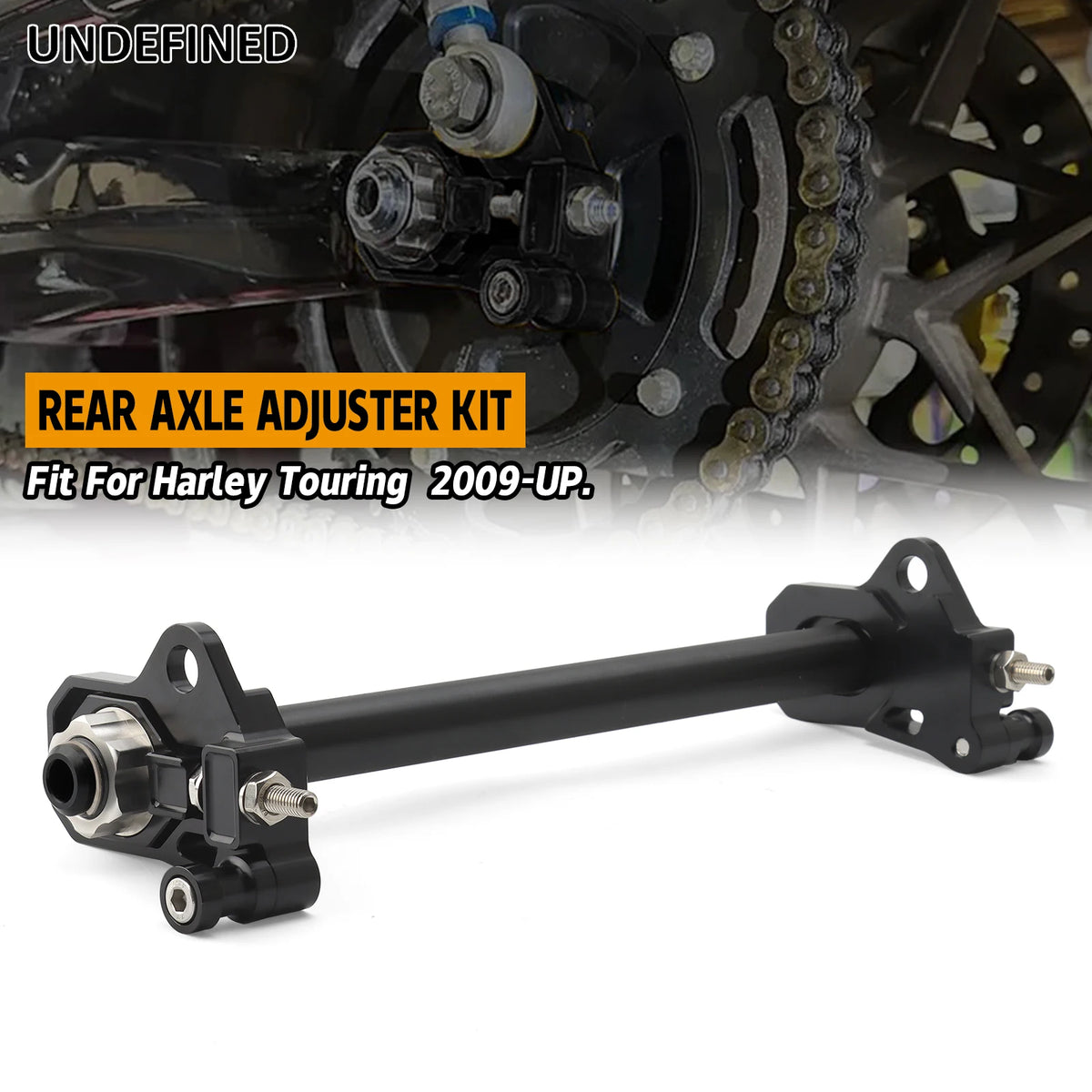 Kit d'ajusteur d'axe de roue arrière pour Harley Touring Road King, Tri Glide, Street Glide, Freewheeler, Ultra Limited 2009-2024