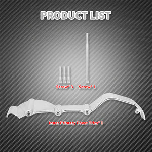 Cache primaire intérieur chromé pour Harley-Davidson Touring, Road King, Road Glide, Street Glide, Electra Glide, Trike 2009-2016 – photo 5/7