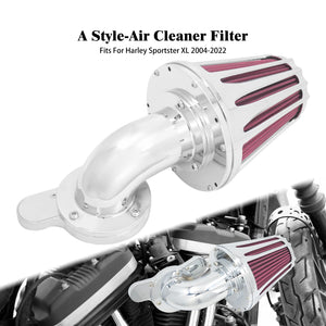 Filtre à air CNC chromé pour Harley-Davidson - vue 8