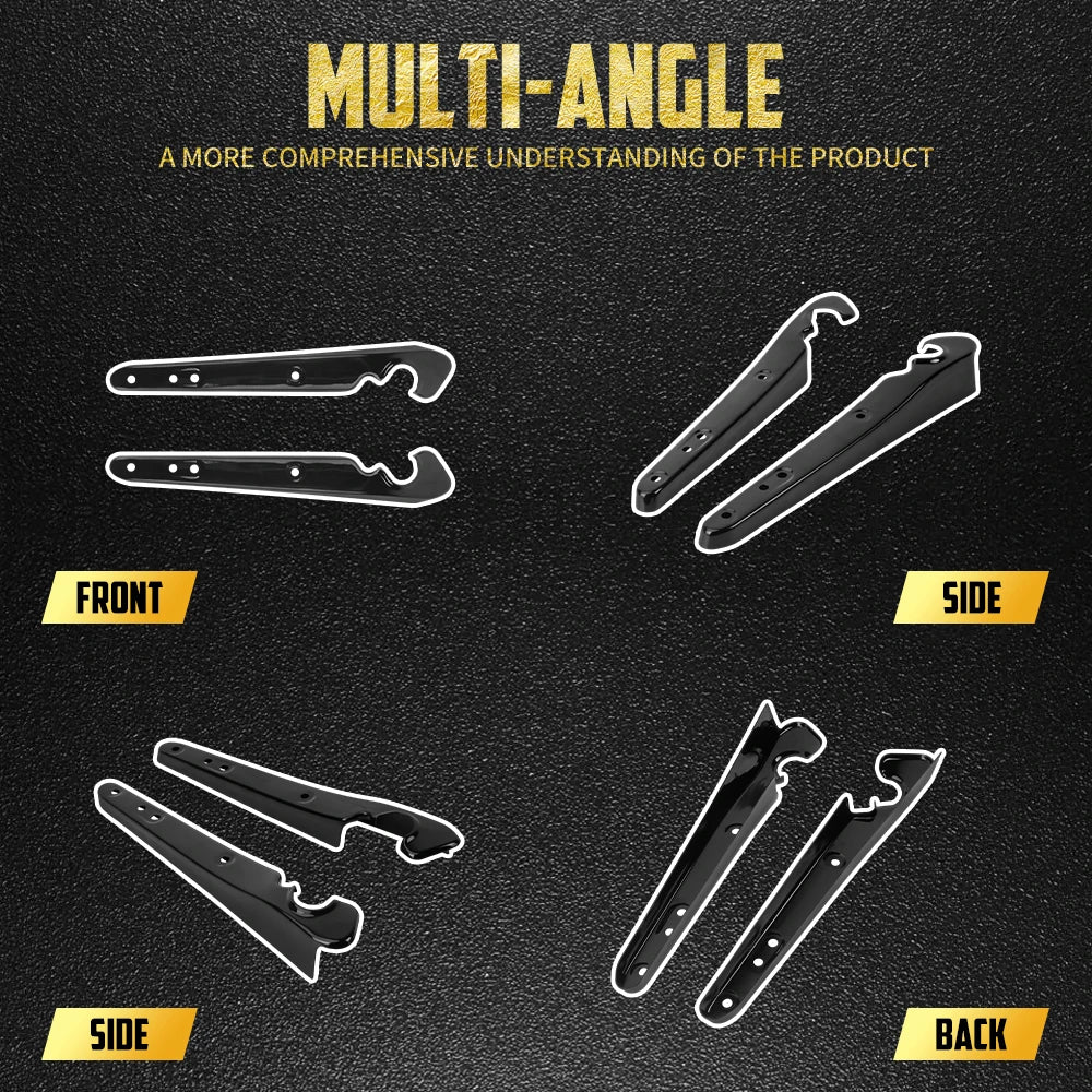 Support de Garde-Boue Arrière pour Clignotants - Harley-Davidson Sportster XL 2004-2022 – photo 3/7