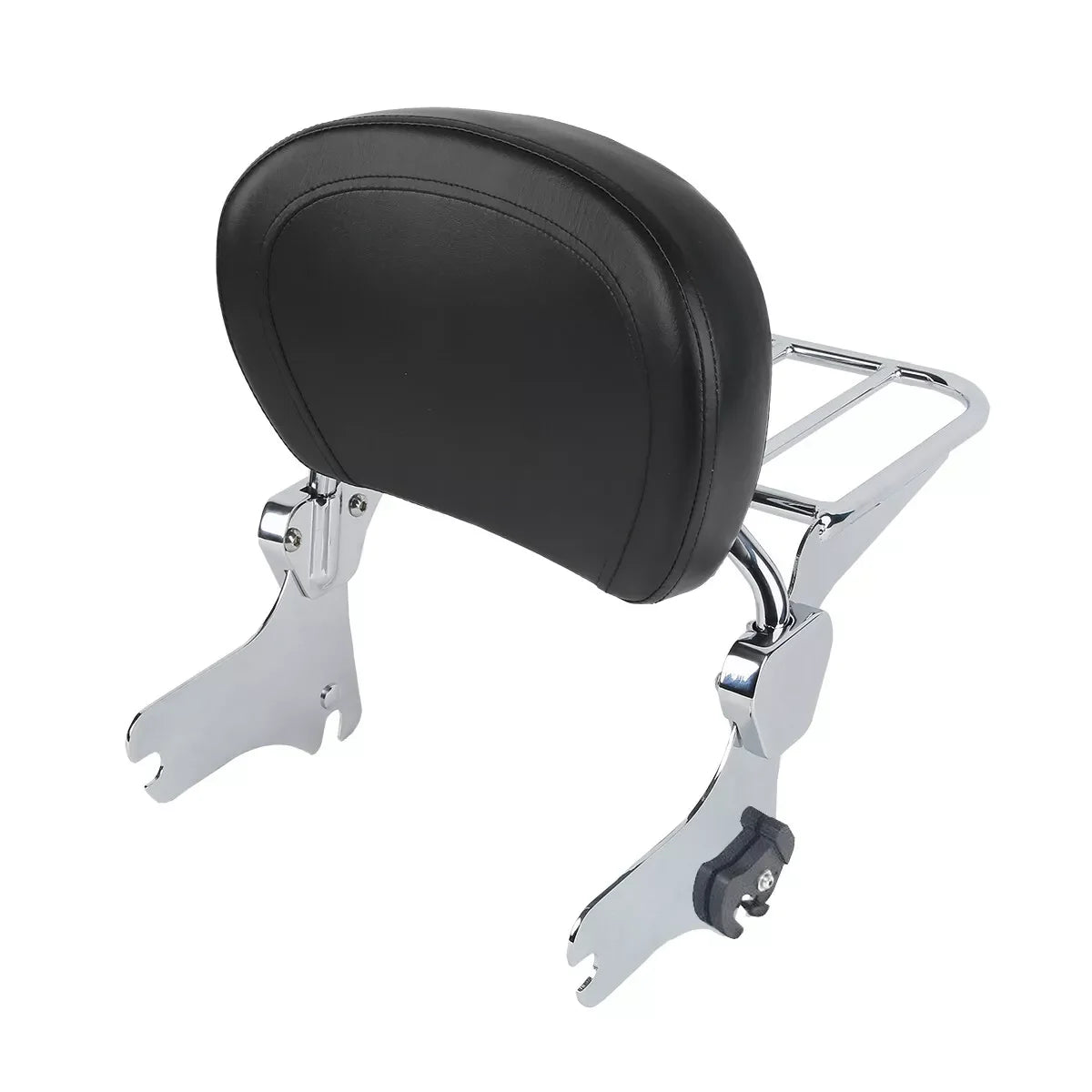 Dossier sissy-bar amovible avec porte-bagages pour Harley Touring - vue 7