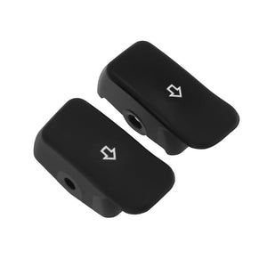 Capuchon noir d'extension sur le bouton de clignotant d'une Harley-Davidson - vue 3