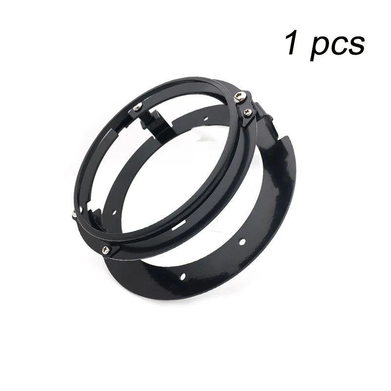 Phare LED noir 5,75 pouces avec feu de jour 40W pour Harley Sportster 883 et XL883 - vue 18