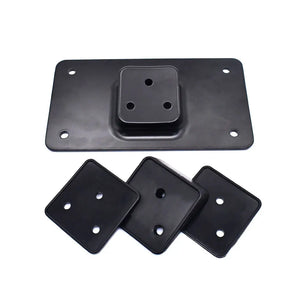 Support de plaque d'immatriculation moto 3 trous - vue 5