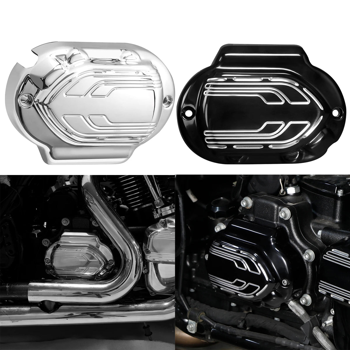 Cache latéral de boîte de vitesse pour Harley Touring 2017-2020 - vue 1