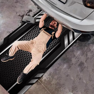 Tapis de sol garage style cyber antidérapant et résistant à l'usure – photo 2/7