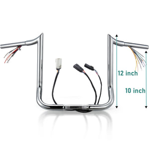 Guidon meathook précâblé pour Harley Street Glide et Electra Glide 2008-2013 - vue 8