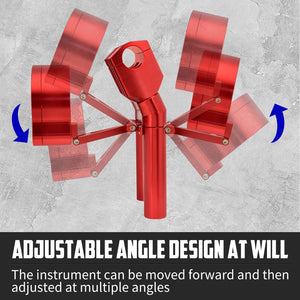 Support de Guidon Rouge avec Fixation Instruments - Harley-Davidson Touring Road Glide 2015-2023 – photo 3/8