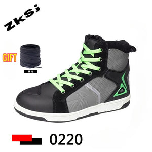 Chaussures moto avec renforts de protection - vue 12