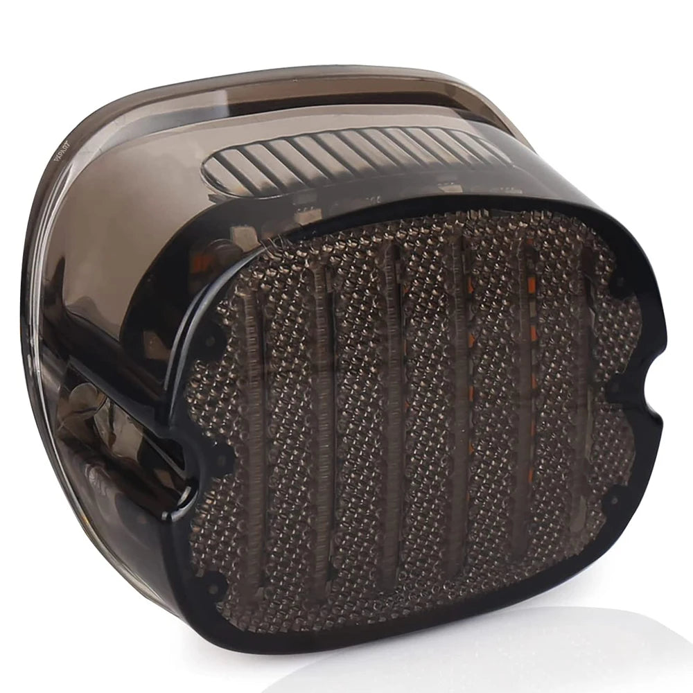 Feu arrière LED lay-down fumé pour Harley Softail Dyna Touring - vue 1