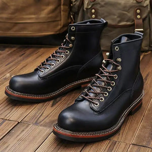 Bottines cuir cowhide homme - vue 7