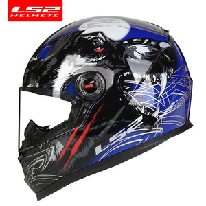 Casque intégral LS2 FF358 noir - vue 3