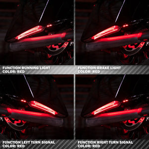 Feux LED Extension de Sacoche (Position/Stop/Clignotant) - Harley-Davidson Touring Electra Glide, Street Glide, FLHR 2014 et plus – photo 3/8