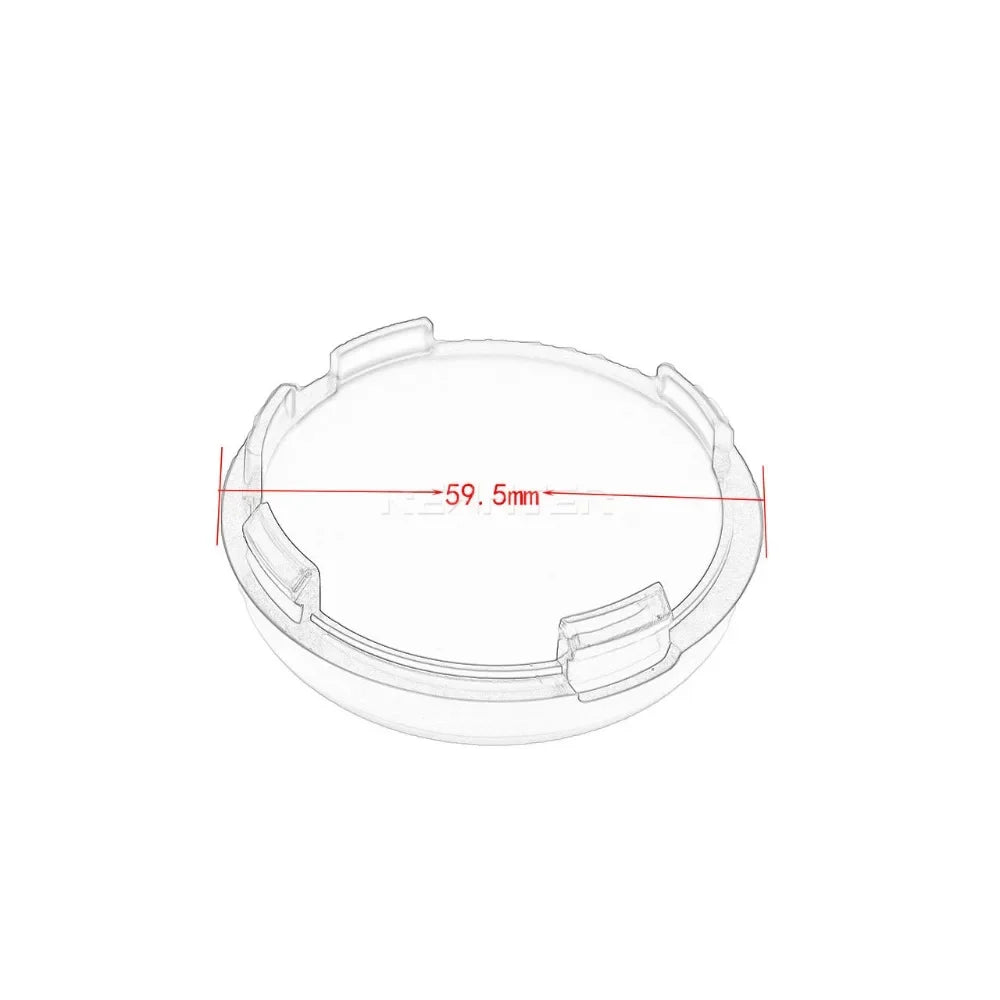 Cache de clignotant moto fumé pour Harley-Davidson - vue 4