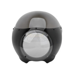 Carénage de phare cafe racer pour moto Harley Sportster - vue 2