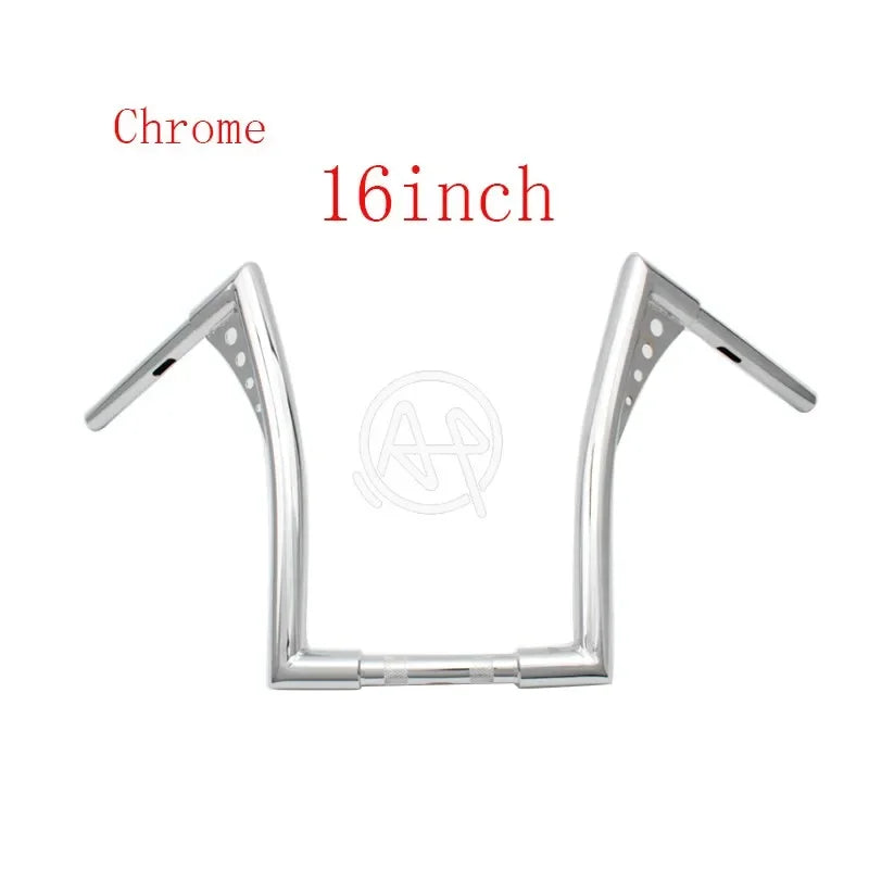 Guidon ape hanger à goussets pour Harley Softail, Dyna et Sportster - vue 7
