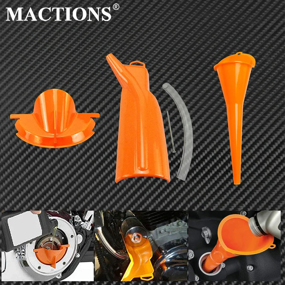Entonnoir de Remplissage d'Huile Primaire (Derby) - Harley-Davidson Touring, Sportster, Dyna & Softail – photo 1/8