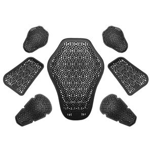 Set de protections moto noires CE niveau 1 - vue 9