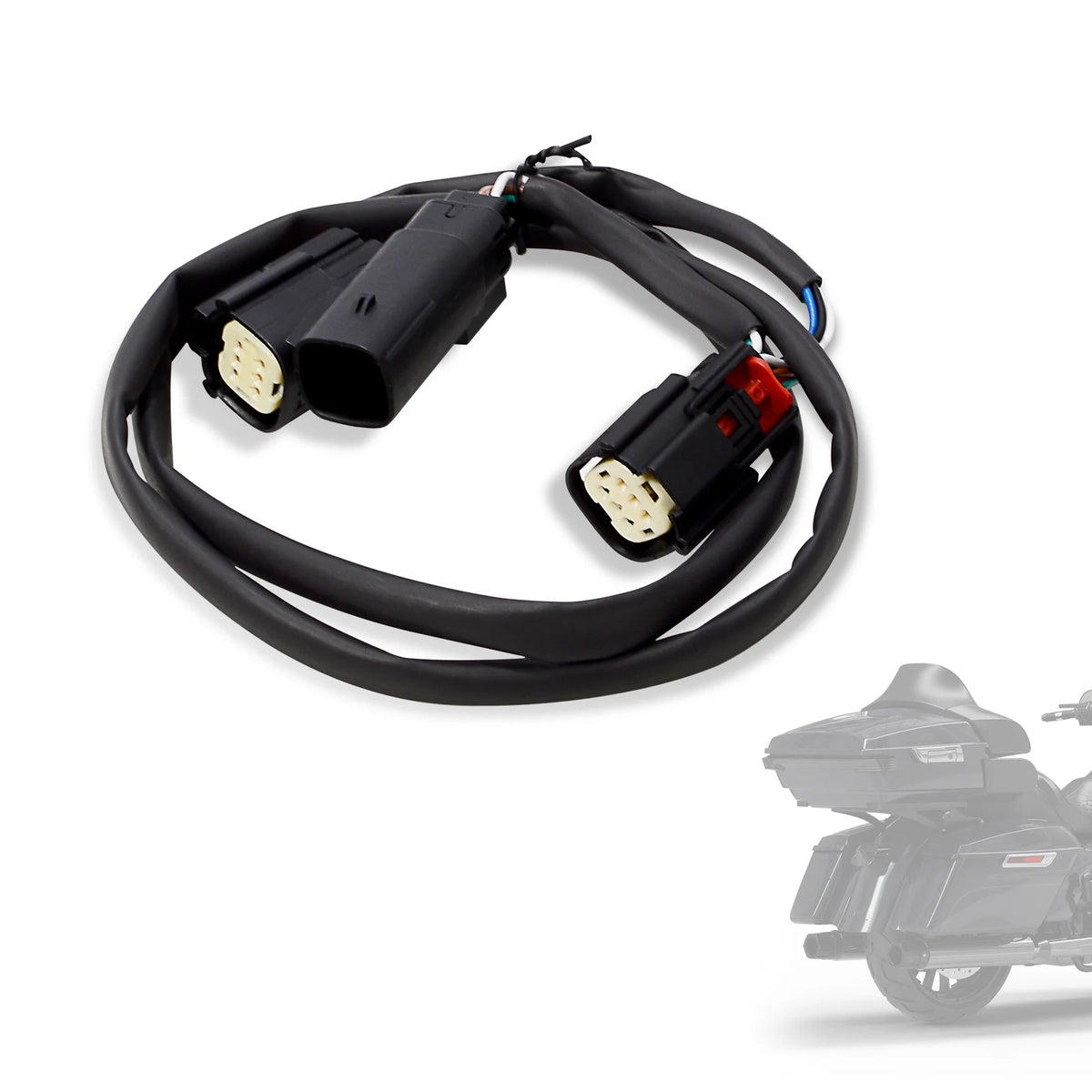 Faisceau électrique de top-case pour Harley Touring - vue 3