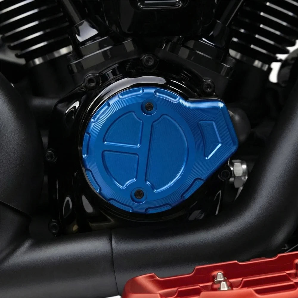 Cache de Capteur de Position de Boîte (Timer Cover) CNC pour Harley Touring 117/121 CVO, Softail 2025+ – photo 3/9