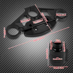 Kit de té supérieur de fourche (top triple tree) + cache contacteur d'allumage pour Harley-Davidson Touring Road Glide 2015-2023 – photo 5/9