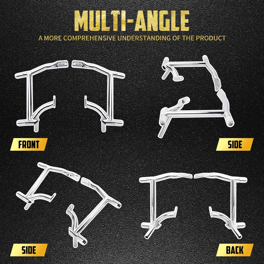 Arceaux de Protection de Sacoches Chromés (Crash Bars) - Harley-Davidson Touring 2009 et + – photo 2/7