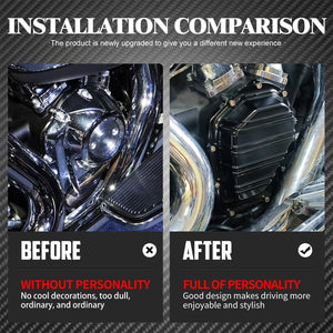 Cache Distribution Décoratif (Cam Cover) - Harley-Davidson M8 Touring Electra, Street, Road Glide, FLHR/FLHT/FLHRC/FLHTK 2017-2025 – photo 4/9