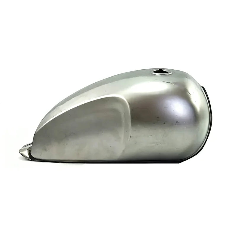 Réservoir d'essence en métal brut pour moto XY400 - vue 4