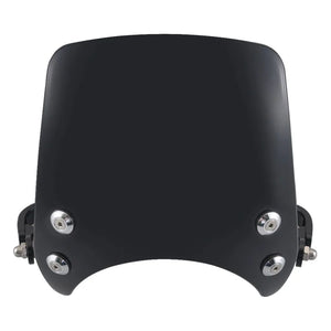 Mini pare-brise fumé pour Harley Sportster fixé sur fourche - vue 4