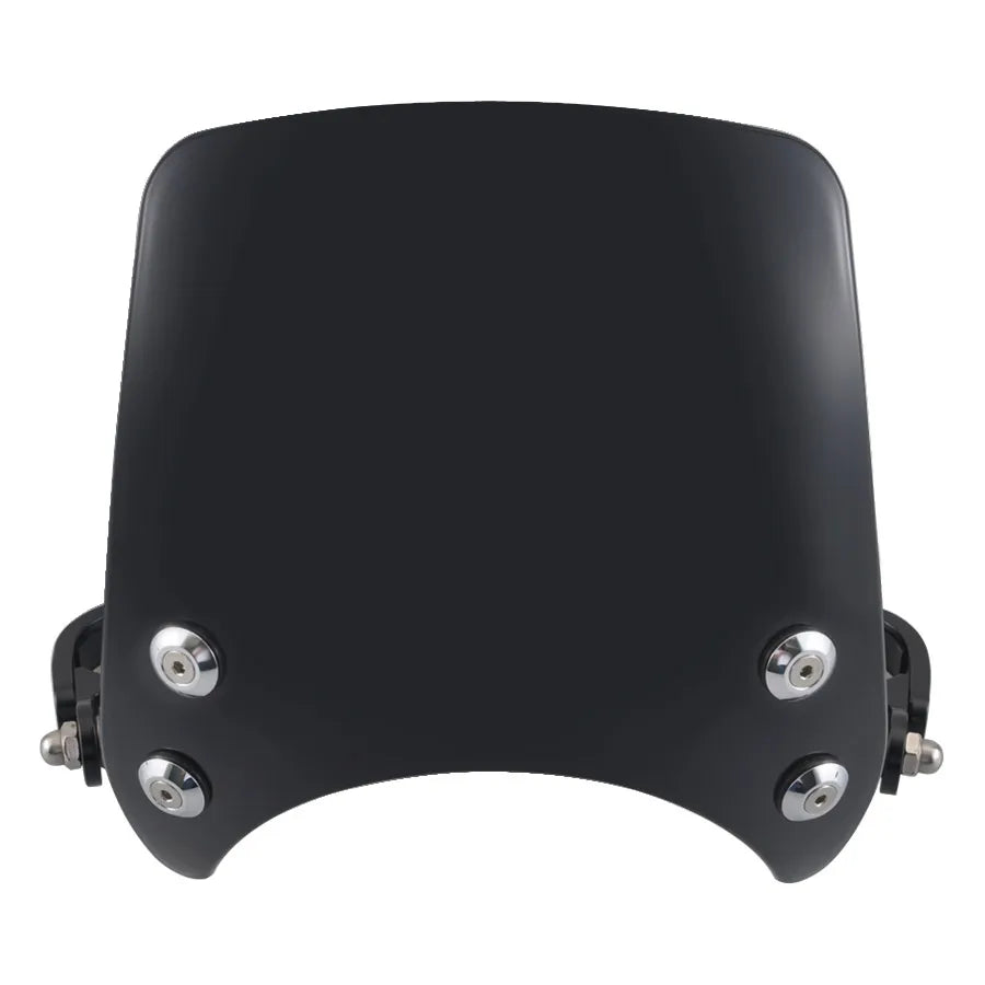 Mini pare-brise fumé pour Harley Sportster fixé sur fourche - vue 4