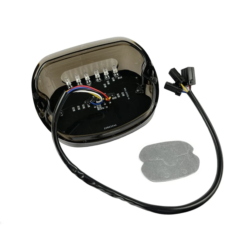 Feu arrière LED lay down pour Harley Softail Dyna Touring - vue 5