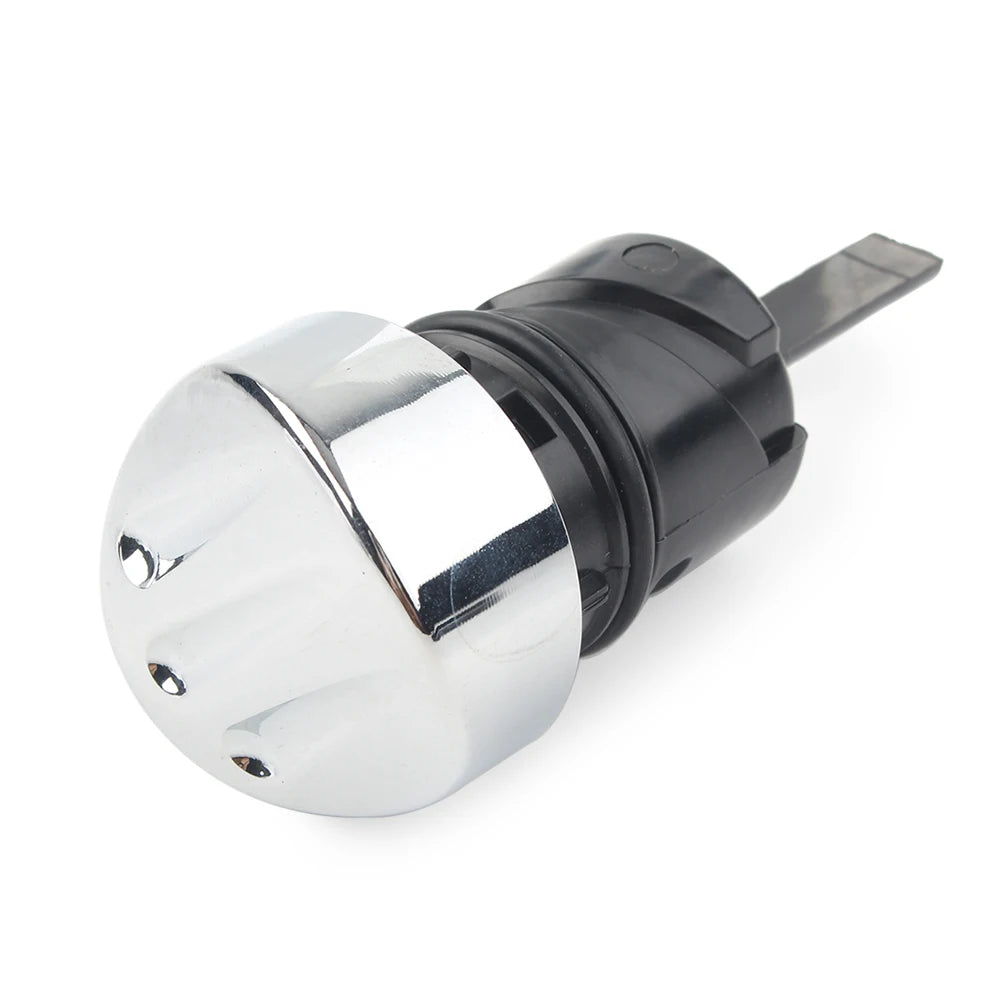 Bouchon-jauge à huile chromé pour Harley Sportster XL883 - vue 4