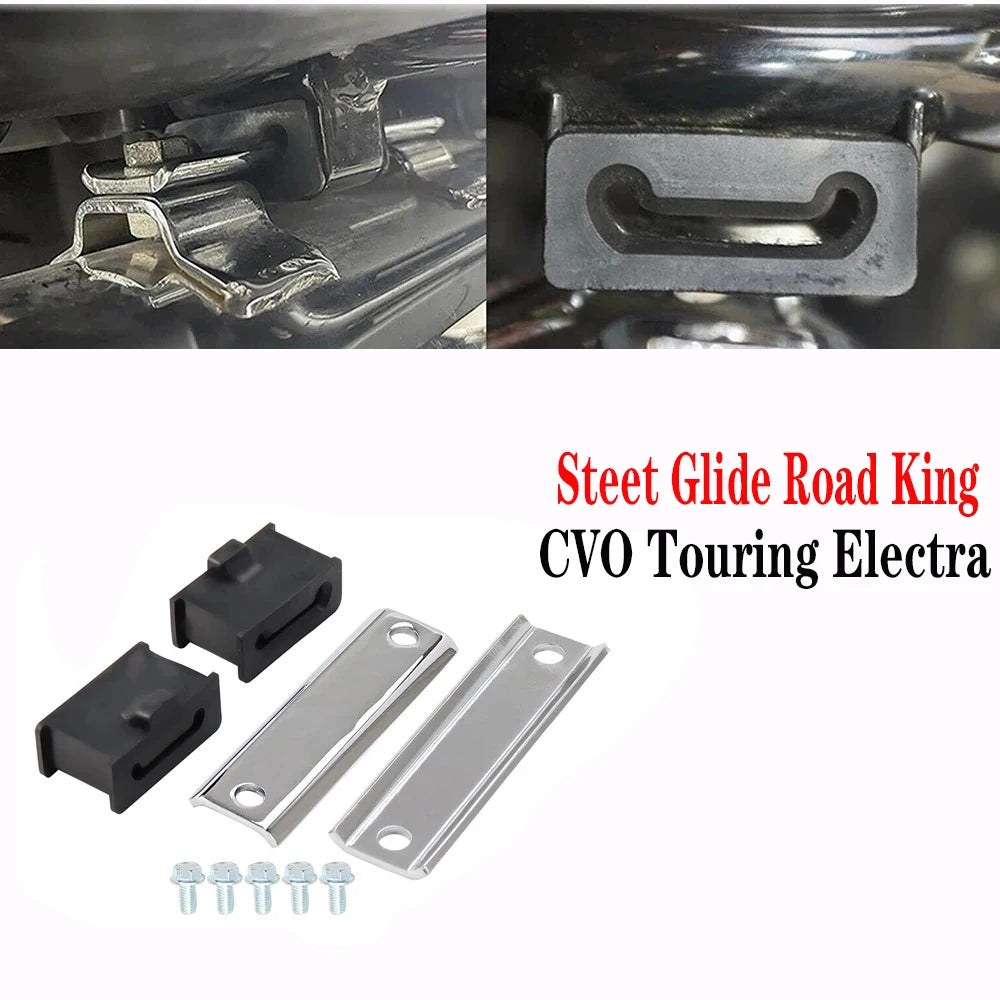 Supports de silencieux pour Harley Touring - vue 1