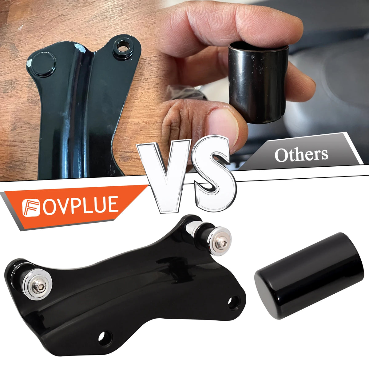 Kit de fixation amovible 4 points pour Harley Touring - vue 2