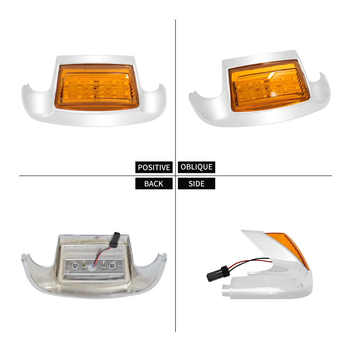 Feu LED de bout de garde-boue pour Harley Touring - vue 2