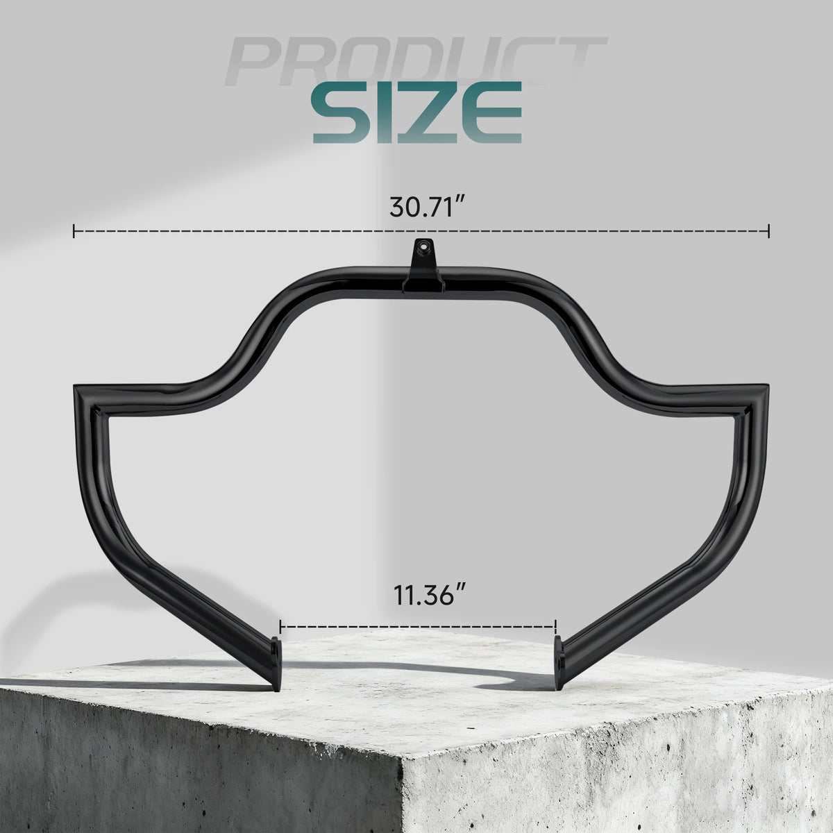Barre de Protection Moteur "Meathook/Mustache" 1.5" - Harley-Davidson Touring 2009-Later – photo 11/11