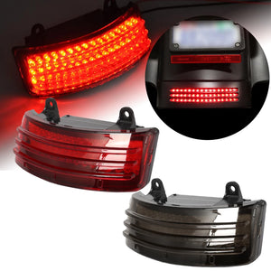 Feu de garde-boue LED tri-bar pour Harley Touring - vue 1