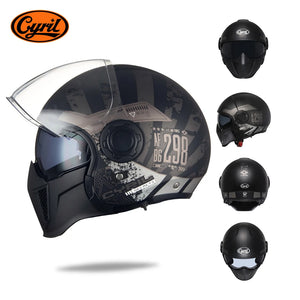 Casque moto modulable homme, vue de trois quarts - vue 22